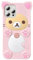 IAIYOXI 3D Cute Cartoon Bear Phone Case for iPhone 16 Plus - Fashionable and Stylish - Funny Pink Bear Design - Soft TPU Protective Case - Kawaii Silicone Cover for Women, Girls, and Kids