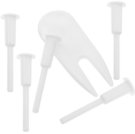 1 Set Yoga Ball Air Plug Exercise Replacement Soccer Ball Repair Kit Pins for Yoga Ball Yoga Ball Plug Exercise Birthday Plug Yoga Ball Valve Plugs Ball Type Abs White