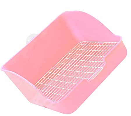 TOYANDONA Kaninchenkäfig-Toilette Aus Hochwertigem Geeignet Für Meerschweinchen Chinchillas Frettchen Und Kaninchen Mit Großem Netzdesign Für Einfache Und Problemlosen Einbau in Käfige