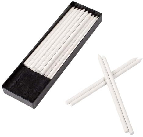 Bohin - Blanc Craie Crayon Recharge - 16 Pièces