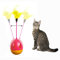 OFKPO Jouet pour Chat, Boule de Jouet Tumbler Chaton, Culbuteur de Jouet Interactif Jouets pour Chat Baguettes avec Plumes