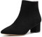 Castamere Polacchine Donna Stivali Cerniera Tacco a Blocco 5CM Medio Tacco Nero Scamosciato Scarpe EU 45