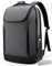 BANGE Business Smart Backpack Waterproof fit 15.8 Inch Laptop Backpack with USB Charging Port,Travel Durable Backpack (Grey(three Pocket)