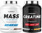 Superset Nutrition | Programme Prise De Masse Avancé - Mass Advanced 2,5kg Chocolat - Créatine Hardcore 1,5kg Orange | Augmente la prise de masse et intensifie la force et le volume en 4 semaines