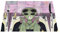 YYHHAOFA Alien Smoke PVC gewebte Tischsets 1 > rutschfest, hitzebeständig, leicht zu reinigen, 45,7 x 30,5 cm