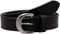 Calvin Klein Jeans Damen Gürtel Classic Round Leather Belt aus Leder, Schwarz (Black), 115 cm