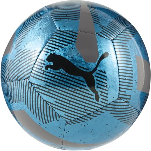 PUMA CAGE ball, Unisex Trainingsbälle, Bright Aqua-Matte Aged Silver, 4-084586