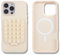 Sonix Coque pour iPhone 16 Pro Max avec support magnétique à ventouse | Compatible avec MagSafe | Testé contre les chutes de 3 m | Lin