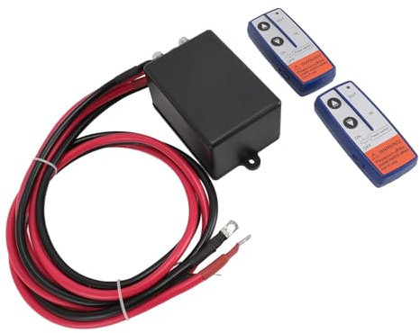 Relè di Cabina per Verricelli Elettrici 250A 12V con 2 relè di Cassonetti per le Tosaerba per Tosaerba per Canottiere ATV Carrelli di Carrelli ATV