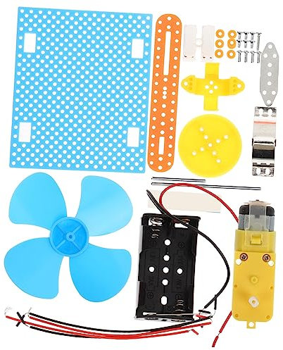 ifundom 1 Satz DIY-Generator Elektronische Bausätze Für Ebene Zappeln Cool Mini-Generator Elektronik Gadgets Wissenschafts-kit Elektromotor-kit Plastik