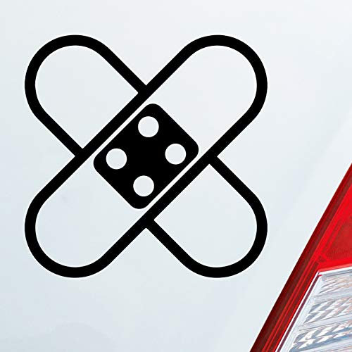 Hellweg Druckerei Pflaster Tuning Crash Medizin Auto Aufkleber Sticker Heckscheibenaufkleber