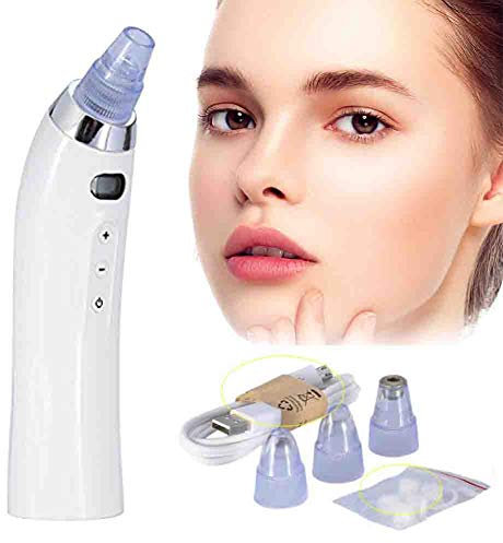 Aspirateur Point Noirs Salon de beauté facial électrique aux points noirs de nettoyage de points noirs au nettoyant d'acné pour les hommes et les femmes appliquent l'instrument de nettoyage,1