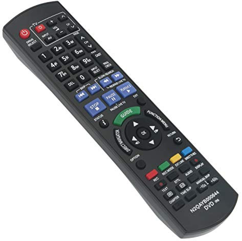 VINABTY N2QAYB000644 Ersatz Fernbedienung Passend für Panasonic DVD Empfänger DMR-XS400