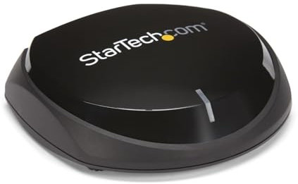 StarTech.com Ricevitore Audio Bluetooth 5.0 con NFC - Adattatore Audio Wireless Bluetooth BT 5.0 - Fino a 20m, Uscita Audio RCA 3,5mm o Ottica Digitale Toslink/SPDIF, DAC HiFi Wolfson Lossless (BT52A)