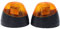 HouYeen Front Left and Right Side Indicator Repeater Light Lamp Lens Cover for F-ord Transit MK6 MK7 2000-2014 Orange
