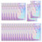 Small Ziplock Bags, 100 Pieces Smell Proof Baggies Little Resealable Holographic Bag for Small Business Packaging, Food Storage, Sweet, Spice Sample,Jewellery Making, Diamond Painting Bags(6x10cm)