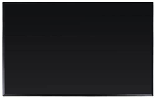 Higsose Dessus de Table Rectangulaire Verre Trempé Noir 1000x620 mm Plateau de Table Basse Design Simple et Clair Dessus de Table à Manger Table de Jardin Maison Café Facile à Nettoyer