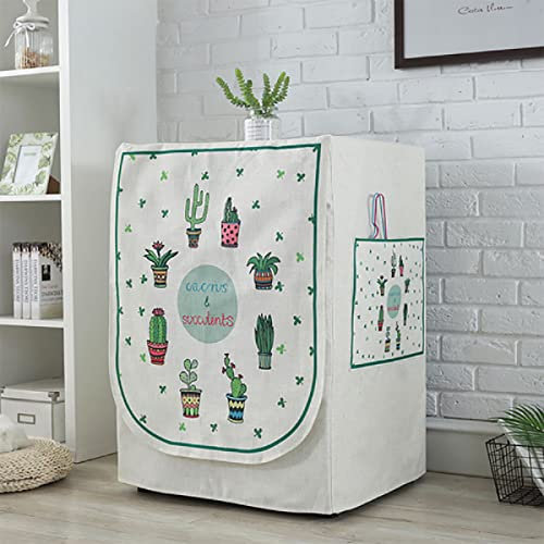 Washing Machine Cover/Front Load Washer Protection for Front Load Washer Protection-Sun protection,Great White Bear,Thickness 65*width 60 height 85cm
