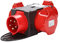 Sonnewelt Adapter Stromverteiler 3 x CEE 400V/16A 5 Polig CEE-Steckdose IP44 Spritzwassergeschützt Mit Sicherheitsklappdeckeln Für Baustelle