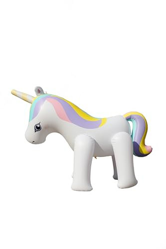 HC Garten & Freizeit Kinder Wassersprinkler Einhorn bunt 315x226x108 cm