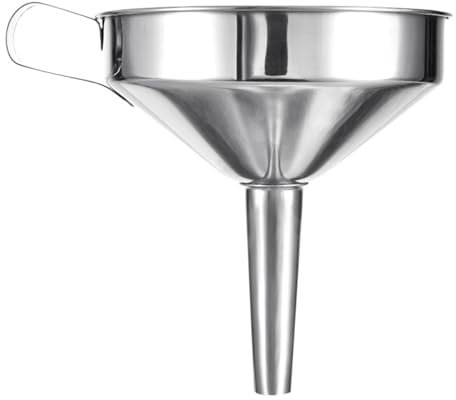 Oil Funnel Set - Stainless Steel Bottle Funnel | Kitchen Funnel With Removable Strainer, Rustproof Funnel Set Food Funnels, Small Mouth Funnel For Kitchen Use Bottles Flask Cooking