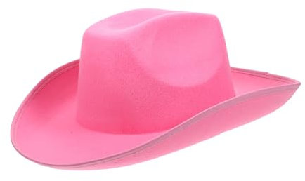 KONTONTY Cappello Da Cowgirl Regolabile Da Donna Non Tessuto Decorativo Per Feste e Festival e Leggero Per Eventi