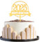 Dazzjoy Silvester Dekoration 2025,Acryl Tortendeko Happy New Year,2025 Cake Topper Neujahr,Neujahr Tortenaufsatz Acryl,Happy New Year Deko Torten für Silvester Party,Cupcake Topper für 2025 Neujahr