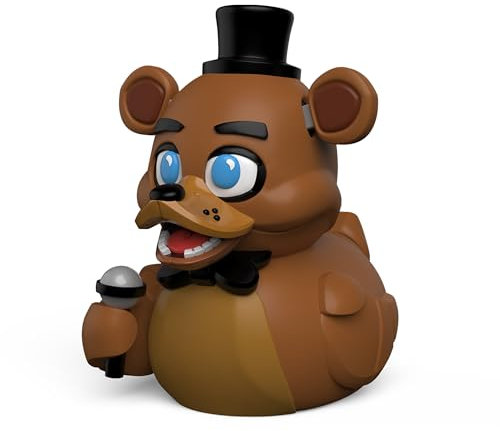 TUBBZ Erstausgabe: Five Nights at Freddy's- Freddy Fazbear als Cosplaying-Gummiente Vinylfigur