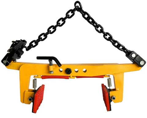 XNXYSMKJ 325-1950kg Granite Slab Lifting Clamp,Stone Lifting Clamp Plate Clamps Adjustable Granite Curb Clamp Scissor Lifter Clamp Handling Concrete Block (23in)