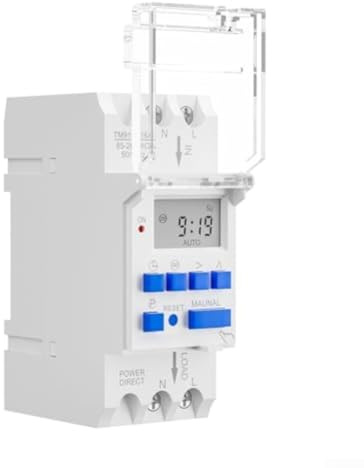 TM919TK Astronomische Zeitschaltuhr Digital Timer mit Sonnenaufgang Sonnenuntergang Steuerung 16A 3200W für Außenbeleuchtung Hausautomation