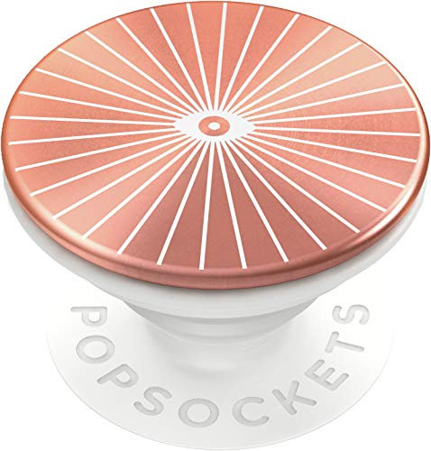 Popsockets PopGrip - Soporte y Agarre para Teléfonos Móviles y Tabletas con un Top Intercambiable - Backspin Aluminum Eye Sky