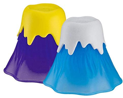 Froiny Microwave Cleaner, Volcano Shape, Polyester, Multicolor, Solid, Plain Weave, Microwave Oven Steam Cleaner