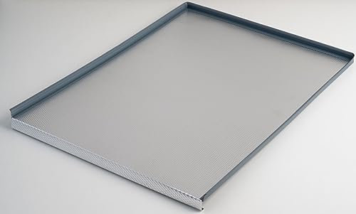 AZERODESIGN - Protector de Fondo para el Fregadero - Módulo 45 - Fondo de 58 cm y Tablero de 16 mm - Protege de la Humedad y la Corrosión - Elaborado en Lámina de Aluminio y Borde de Plástico