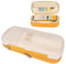HIQE-FL Mäppchen Mädchen Teenager,Cute Pencil Case,Große Kapazität Federmäppchen,Langlebig Federtaschen,Mäppchen Reißverschluss,Tasche Perfekt Für Schule Büro