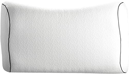 Technogel New Generation Original Anatomic Curve Orthopädisches Nackenstütz-Kopfkissen Antibakteriell,HWS-Gel-Kissen für Rücken-& Seitenschläfer inkl. Kissenbezug 66x40x13cm