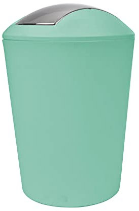 douceur d'intérieur, Poubelle Flic Flac (5.6 L) Vitamine Tilleul, Plastique