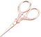 Dekaim Kreuzstichschere, Antike Edelstahl-Nähschere, Stickschere, Multifunktionale DIY-Schere (Rose Gold)