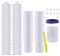 Swiixxer Gobelets de peinture jetables pour pistolet à peinture HVLP, kit de pistolet à peinture automobile, durable