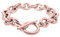 Qudo CORTINA Edelstahlarmband 20cm silber, rosegold und gold (rosegold)