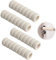 OUDQFCJ 4 Pcs Türklinkenpuffer Türgriff-Schutz Schaumstoff Griff-Abdeckungen Zum Schutz Von Wänden Und Möbeln Beige