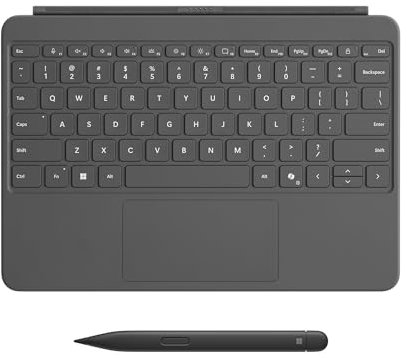 Microsoft Surface Pro 12-inch Keyboard with Slim Pen | Compatible with Surface Pro Copilot + | Slate