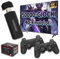 X2 PLUS Console di gioco retrò con uscita 4K HD,oltre 50000 giochi integrati, oltre 40 simulatori,processore quad-core S905L, videogiochi plug and play con 2 controller wireless,TV/computer, 128 GB