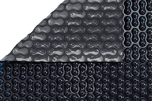 International Pool Protection Solar-Decke/Wärmedecke 500 Mikron New - Energy Guard Selective mit Webkante oder Verstärkung rundumlaufend. Auf die Maße Ihres Pools zugeschnitten. 8 x 4m.