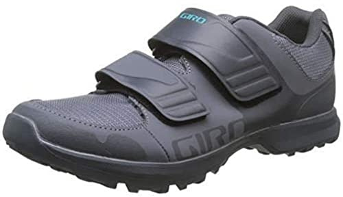 Giro Berm, Women’s Mountain Biking Shoes, Multicolour (Titanium/Dark Shadow 12), 8 (42 EU)