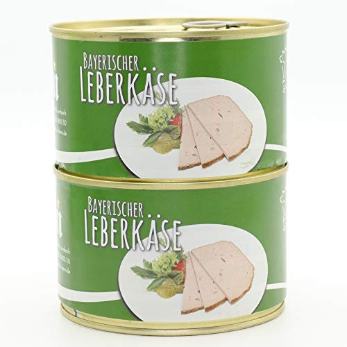 2 x 400g Diem - Bayerischer Leberkäse, Bayerischer Leberkäs, Fleischwurst, - Langes MHD