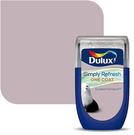 Dulux Simply Refresh Tester Paint - Dusted Fondant - 30ML, 5382969