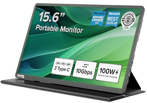 Pantalla portátil enchufable USB-C de 15.6