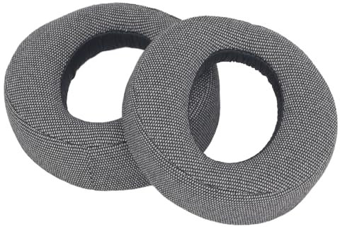 Ersatz-Kopfhörer-Ohrpolster für Pulse 3D-Headset, Atmungsaktive Ohrpolster für Pulse 3D-Kopfhörer, Geräuschisolierender Memory-Schaum, Grau