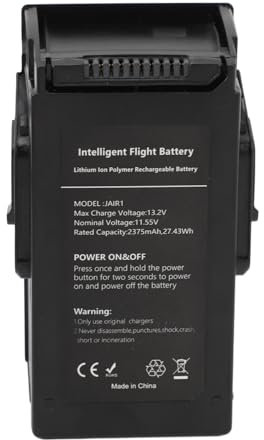 Intelligent Flight Battery For MAVIC Air 1 Drone Replacement Rechargeable 2375mAh 46 Mins Maximum Flight Time