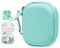 CaseSack Case for JLab Go Air Pop, Air, Air Tones+/ Tones, JBuds Mini True Wireless Earbuds, Compact Organizer for The Charger case and Charger Cord (Mint)